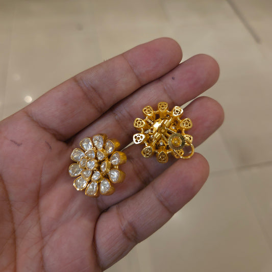 Gauri moissanite earrings