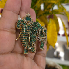 Royal Giri cz brooch