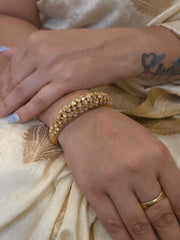 Heena moissanite polki bracelet