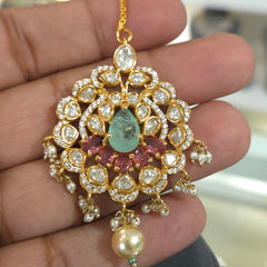 Vidushi polki bridal set
