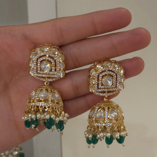 Sepal polki jhumka