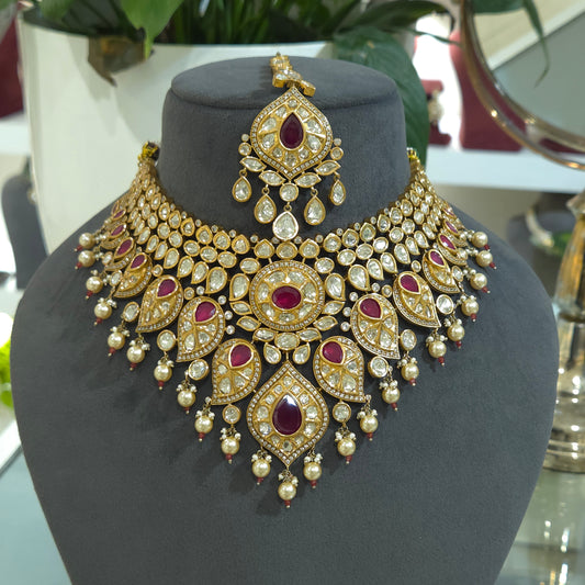 Majula polki choker set