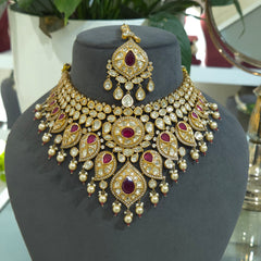 Majula polki choker set