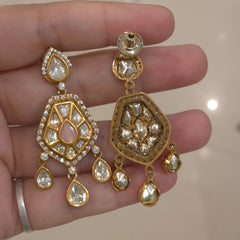 Parveen polki necklace set