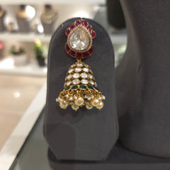 Neelofar polki necklace set