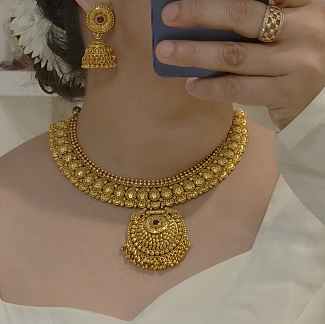 Kritika  Antique Necklece Set