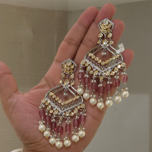 Taran polki earrings