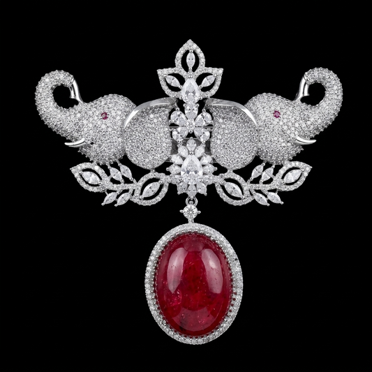 Pal Ad brooch