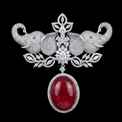 Pal Ad brooch