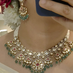 Rani Polki necklace set