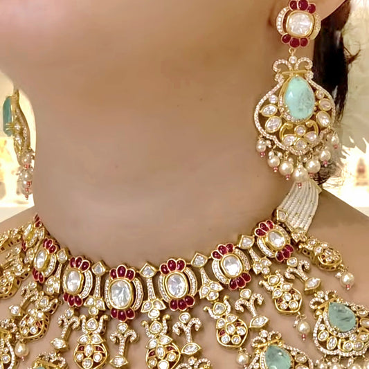 Gautami bridal polki set