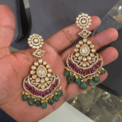 Ruhani polki bridal set