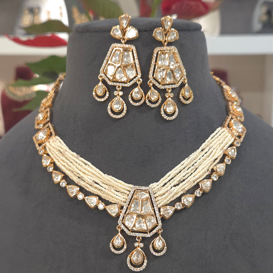 Anamika polki necklace sets