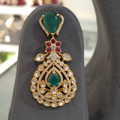 Nusrat bridal polki set