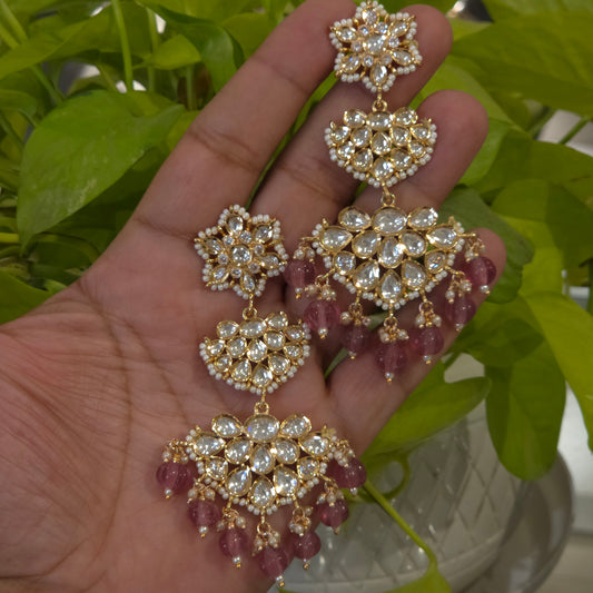 Julia polki earrings