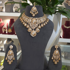 Harleen polki necklace set
