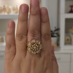 Shanvi moissanite polki set