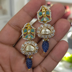 Diwan nizam moissanite polki set
