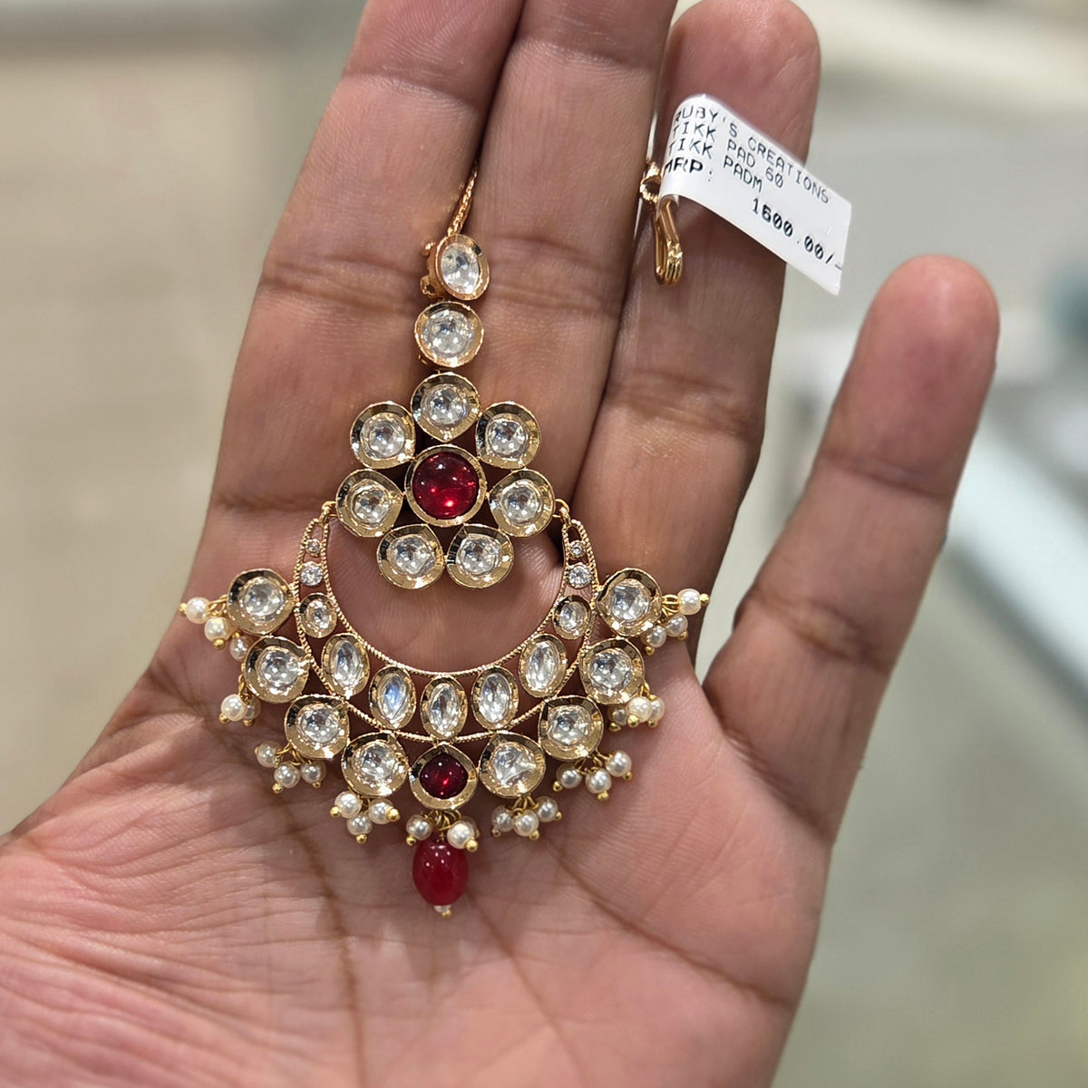 Anya Polki Maangtikka