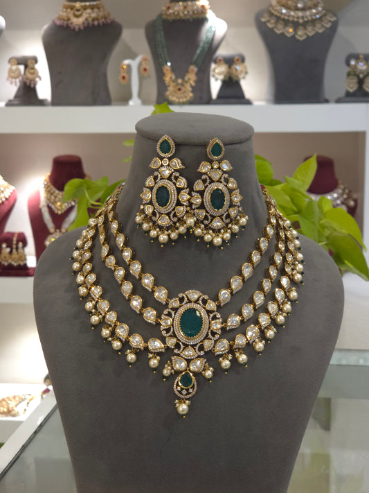 Mayra Antique polki set