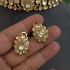 Dhaara moissanite choker set