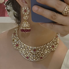 Ibaadat moissanite necklace set