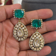 Rehaana moissanite polki set