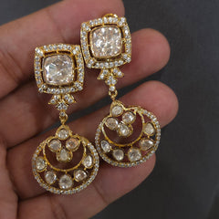 Mirana moissanite polki set