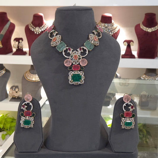 Ragaa designer necklace set