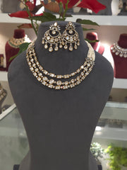 Kajal polki necklace set
