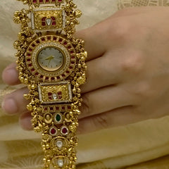 Rubina antique gold watch