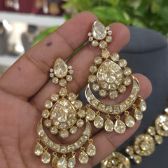 Rageshwari moissanite long set