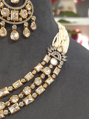 Kajal polki necklace set