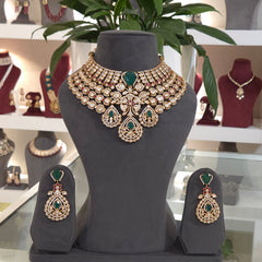 Nusrat bridal polki set