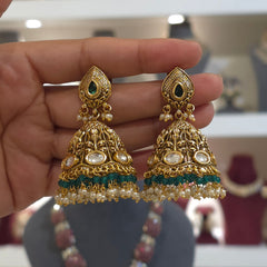 SANIA Polki jhumka