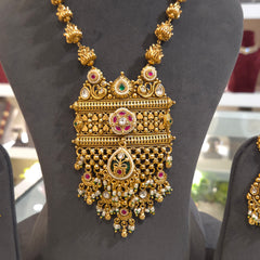 Raghvi antique golden set