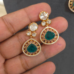 Charu polki necklace set