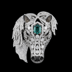 Horse Ad brooch