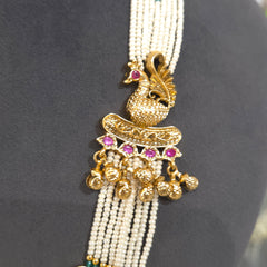 Mayura Antique gold set