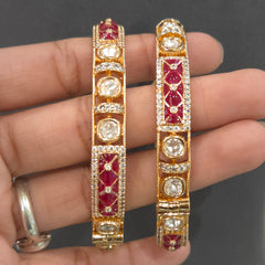Rajni polki bangle