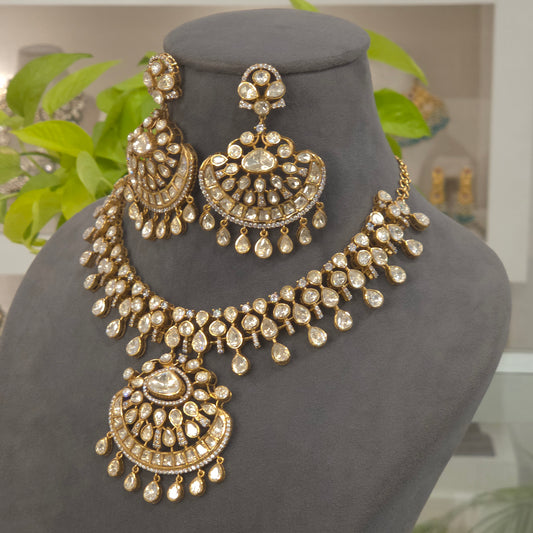 Arushi Moissanite polki Set