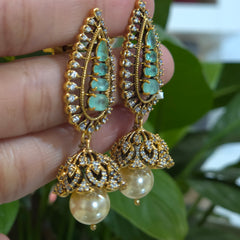 Arunakshi polki jhumka