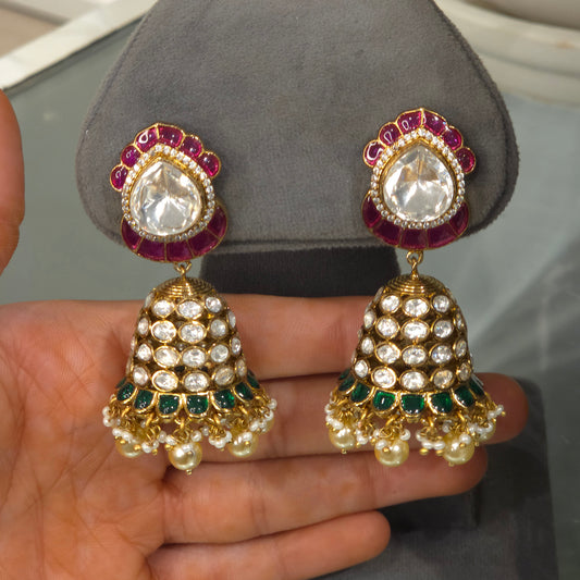 Amrita polki necklace set