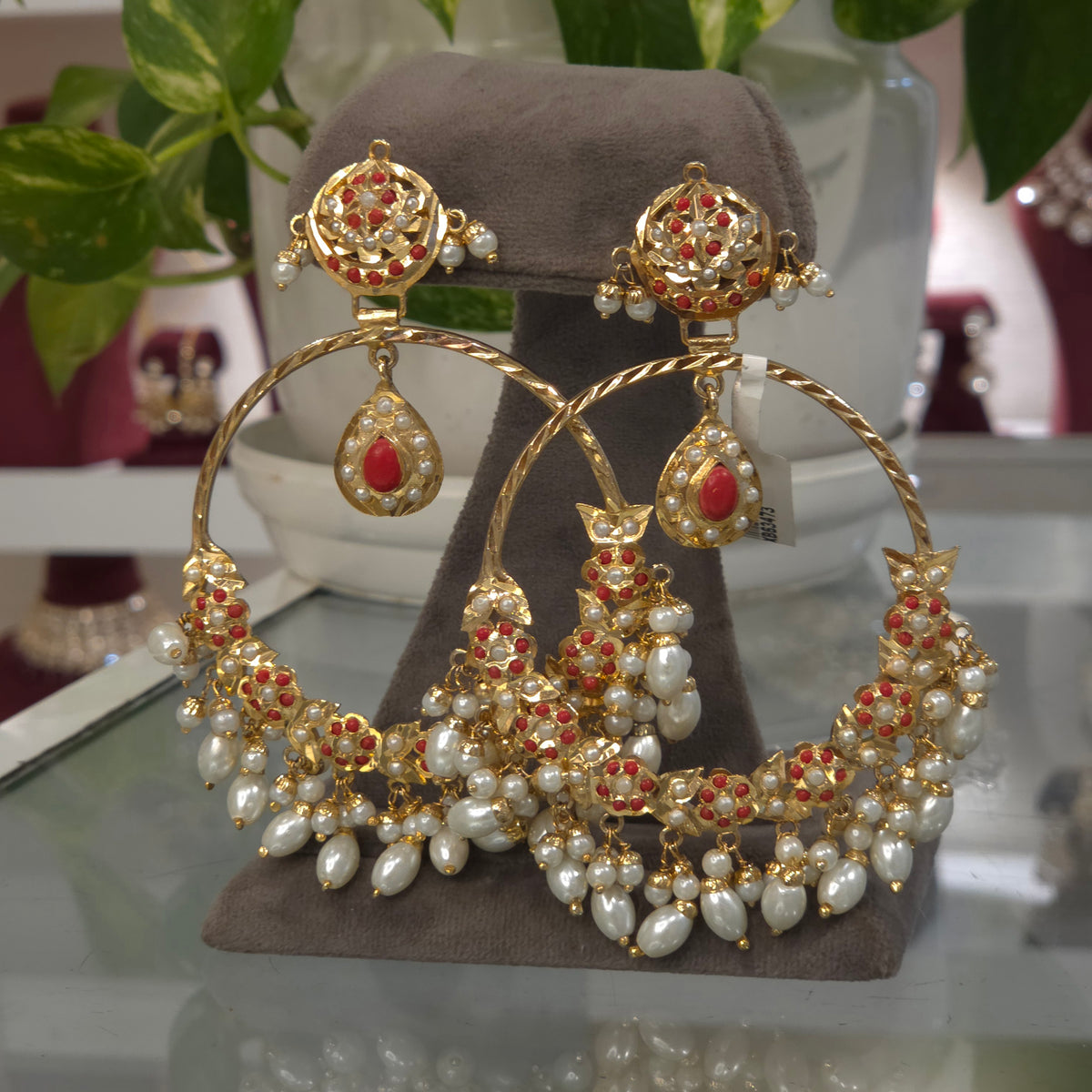 Meera Jadau earings