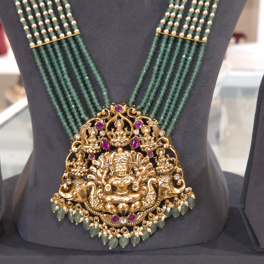 Vaishali gold plated temple set