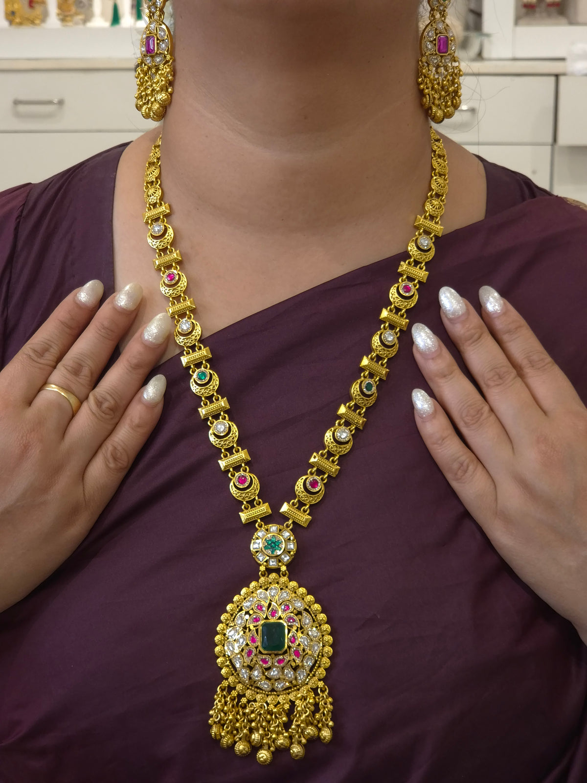 Shifali heritage necklace set