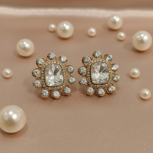 Bani moissanite studs