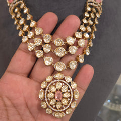 Meetali moissanite polki set