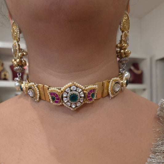 Baner heritage necklace set