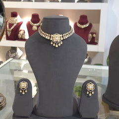 Siddhi moissanite polki set